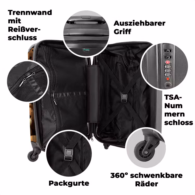 Koffer mit Name - Glücksbärchis — 7