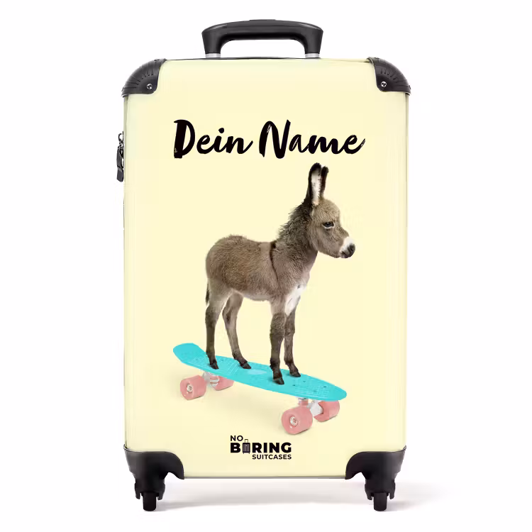 Koffer mit Name - Esel raus — 1