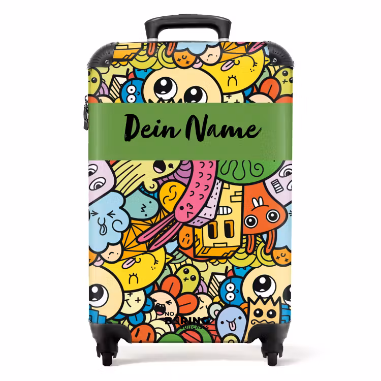 Koffer mit Name - Funkige Freunde — 1