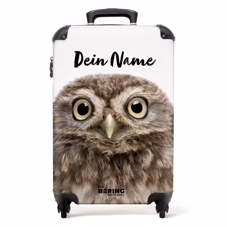 Koffer mit Name - Irgendeine Eule — 1