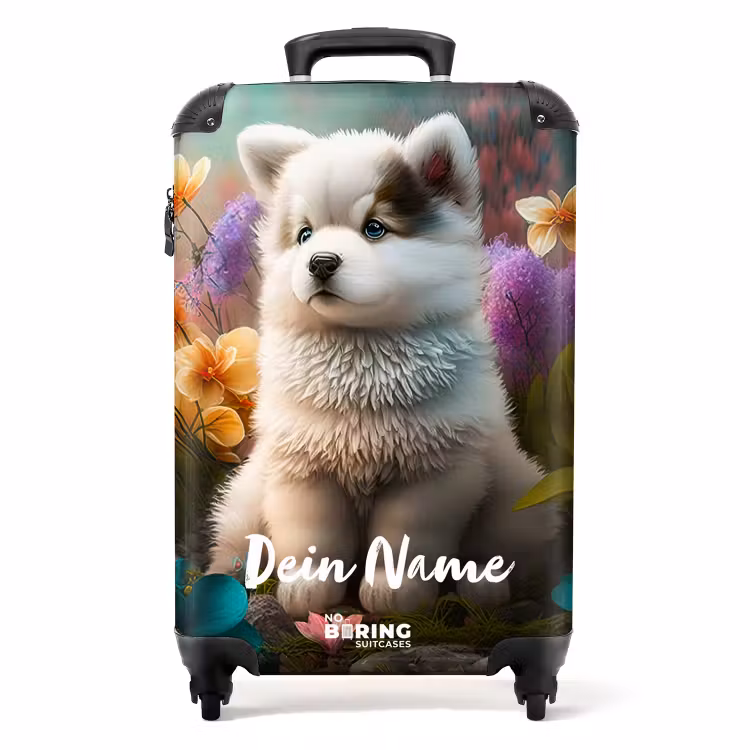 Koffer mit Name - Flauschiger Franky — 1