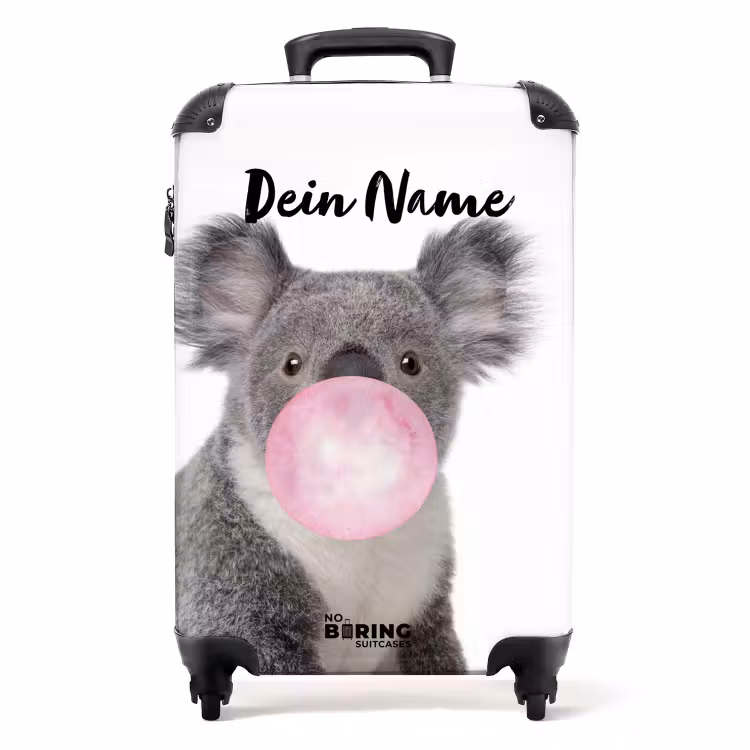 Koffer mit Name - Kaugummi-Koala — 1