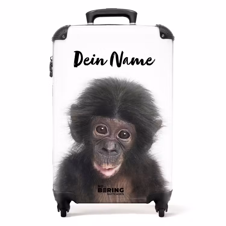 Koffer mit Name - Charlie Schimpanse — 1