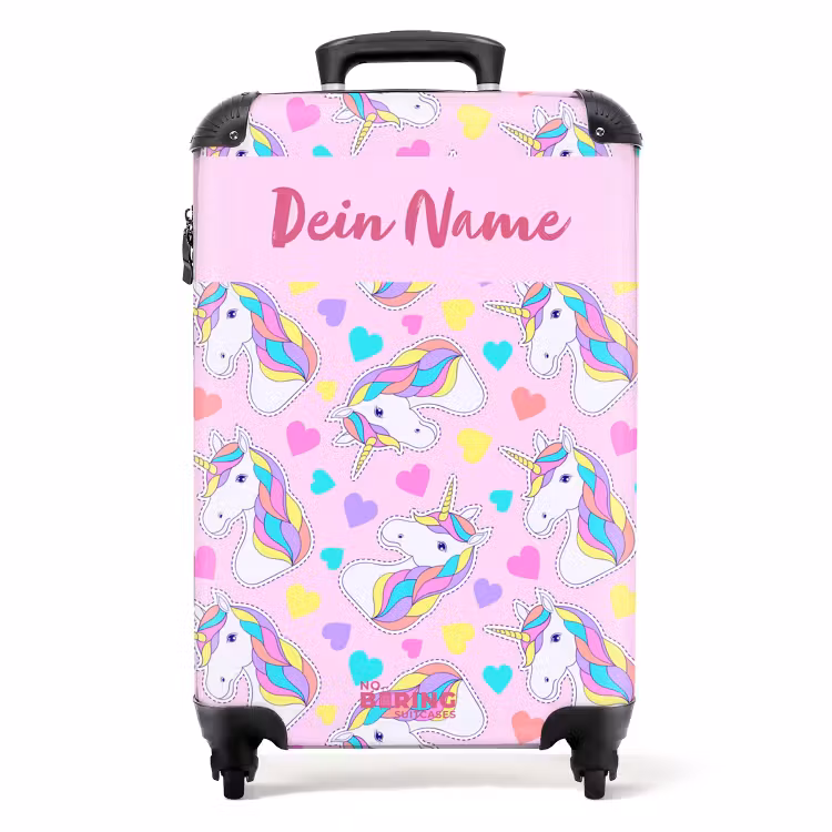 Koffer mit Name - Einhorn-Euphorie — 1
