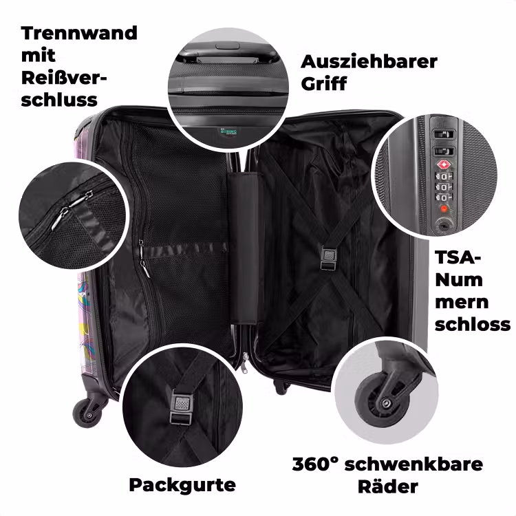 Koffer mit Name - Einhorn-Euphorie — 7