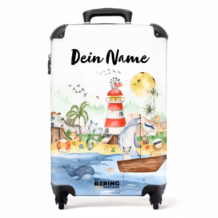 Koffer mit Name - Inselspaß — 1