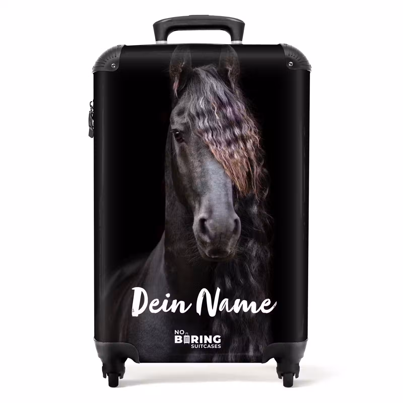 Koffer mit Name - Eleganz aus Ebenholz — 1