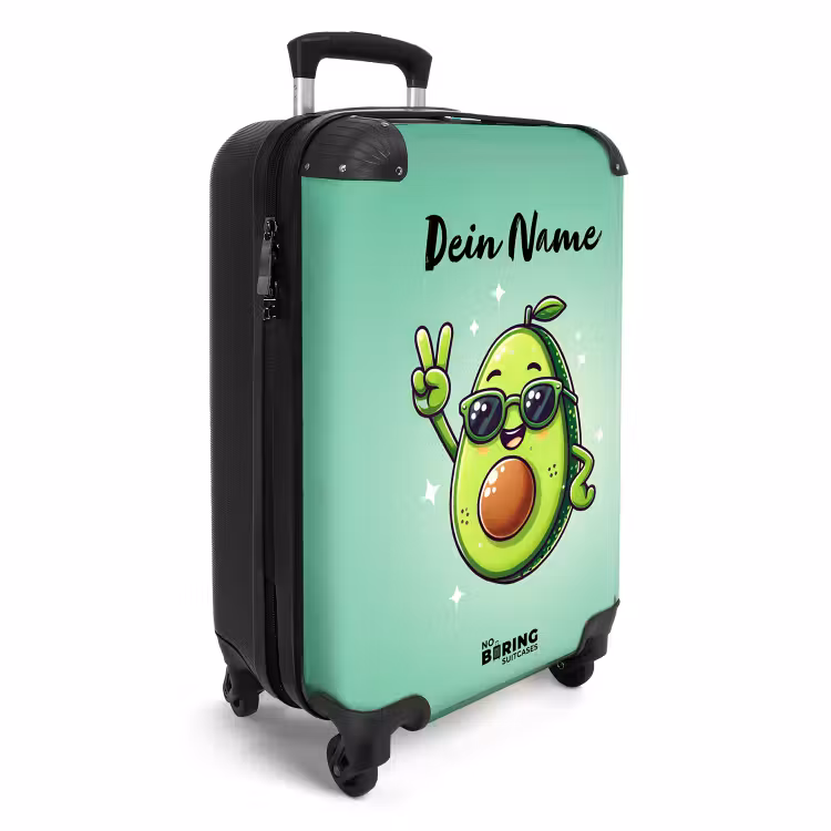 Koffer mit Name - Ada Avocado — 2