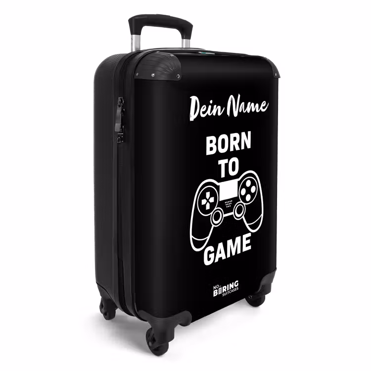 Koffer mit Name - Born to game — 2