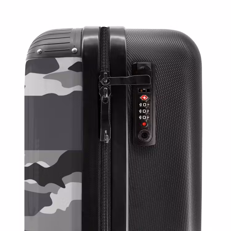 Koffer mit Name - Camo-Grau — 4