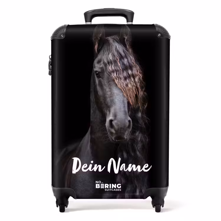 Koffer mit Name - Eleganz aus Ebenholz — 1