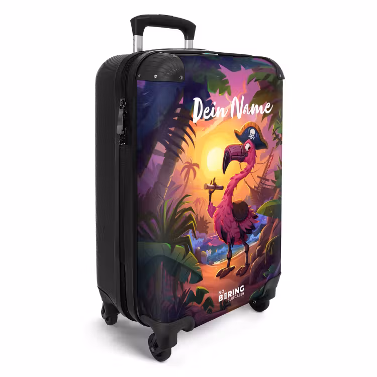 Koffer mit Name - Fernando Flamingo — 2