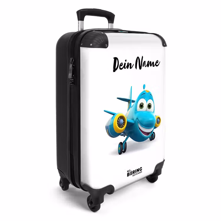 Koffer mit Name - Fredi Flugzeug — 2