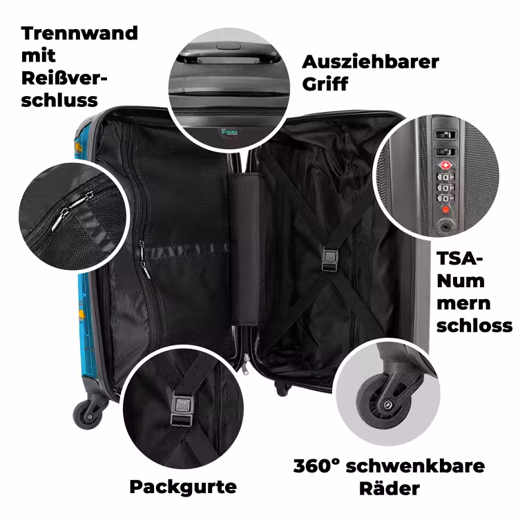 Koffer mit Name - Helikopter Aufruhr — 7