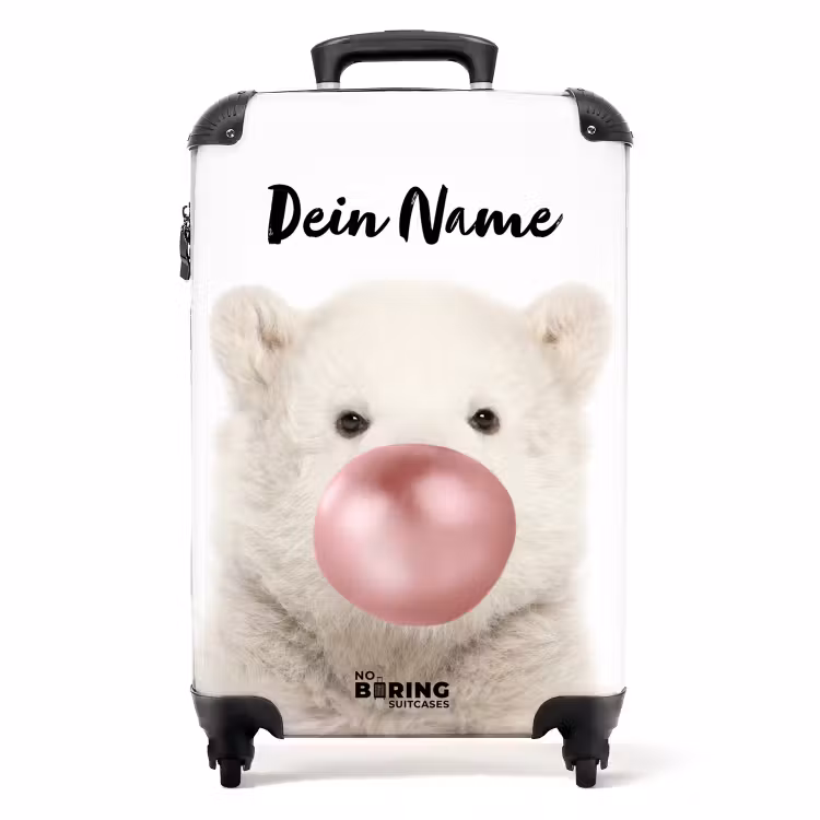 Koffer mit Name - Kaugummibär — 1