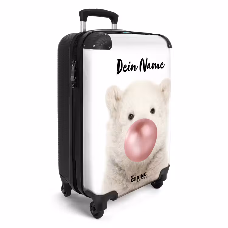 Koffer mit Name - Kaugummibär — 2