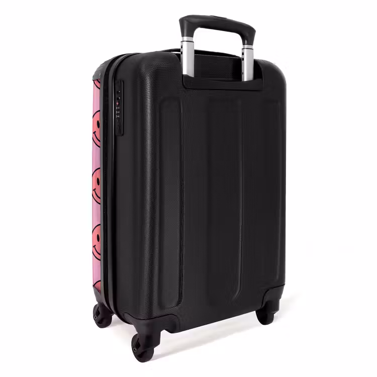 Koffer mit Name - All smiles rosa — 6