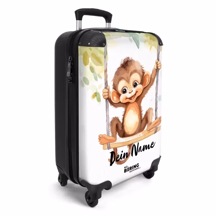 Koffer mit Name - Großer Affe geschaukelt — 2