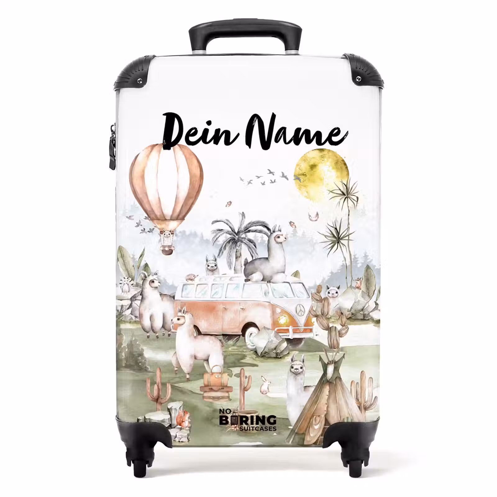 Koffer mit Name - Alpaka Abenteuer — 1