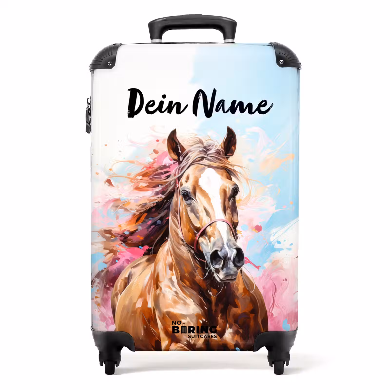 Koffer mit Name - Gemalter Galopp — 1