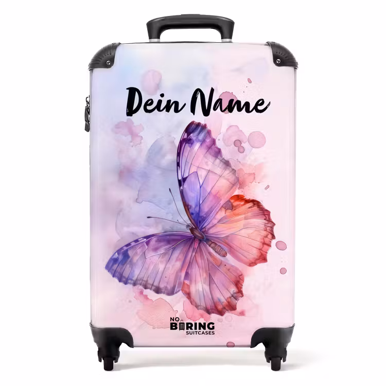 Koffer mit Name - Aquarell Aurora — 1