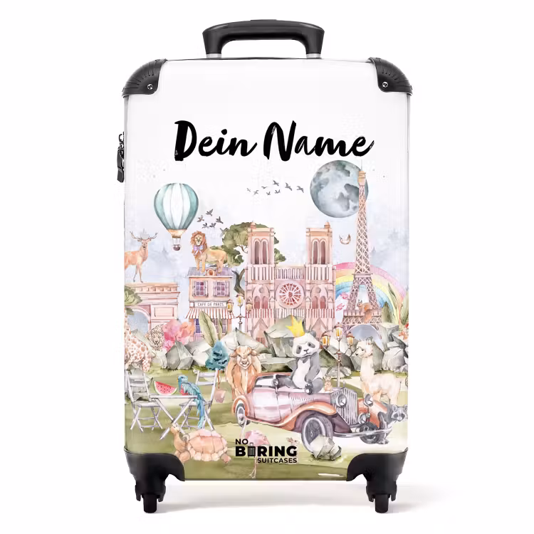 Koffer mit Name - Fantasiestadt — 1