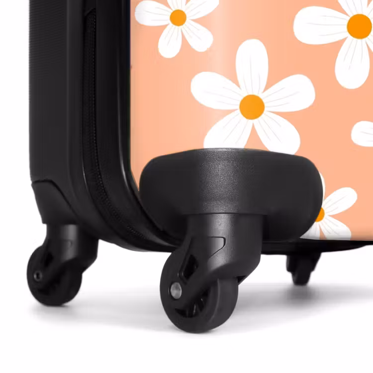 Koffer - Gänseblümchen Manie Pfirsich — 6