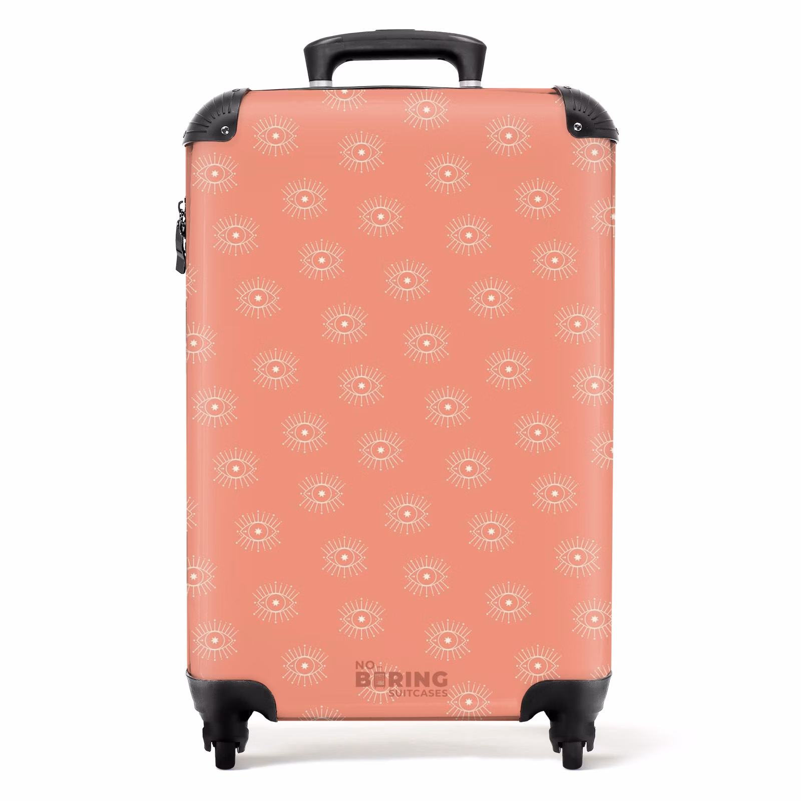Koffer - Boho - Lachsrosa Muster — 1