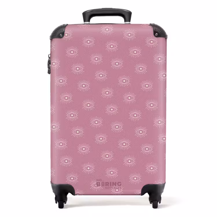 Koffer - Boho - Lila Muster — 1
