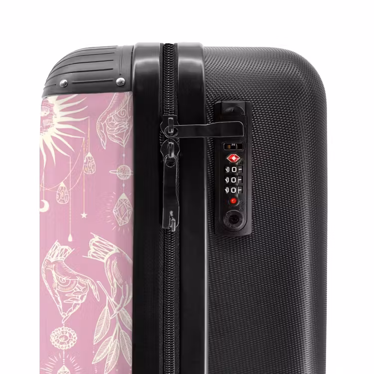 Koffer - Boho - Rosa Himmelmuster — 5