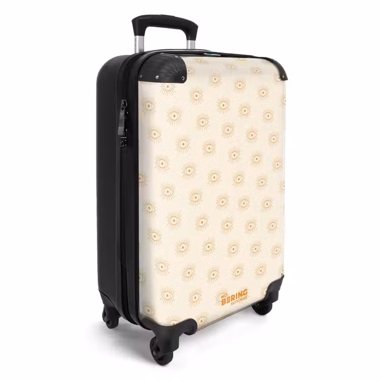 Koffer - Boho - Sandfarbenes Muster — 2