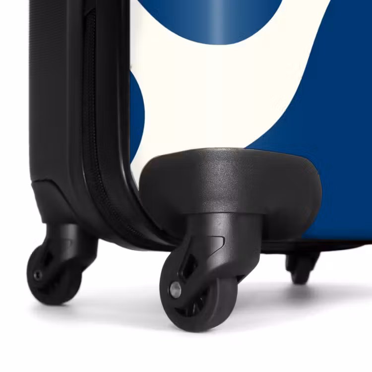 Koffer - Abstrakt - Blaue Formen — 6