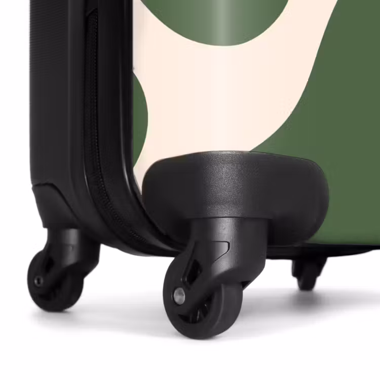 Koffer - Abstrakt - Grüne Formen — 6