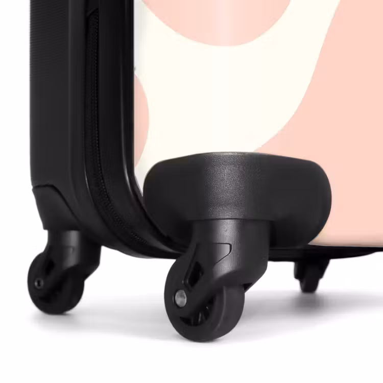 Koffer - Abstrakt - Hellrosa Formen — 6