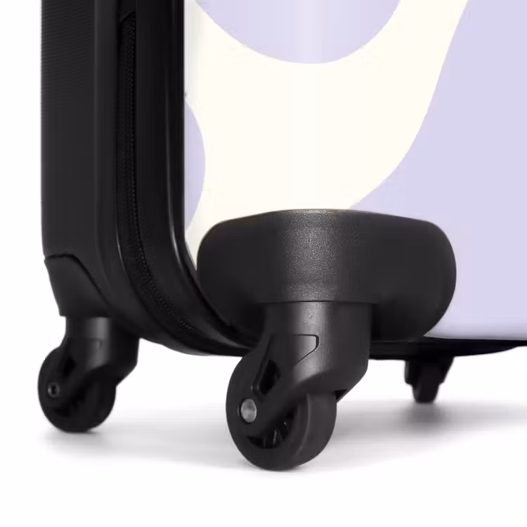 Koffer - Abstrakt - Lila Formen — 6