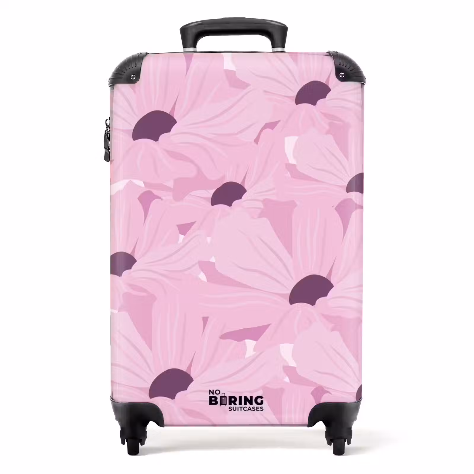 Koffer - Erinnerungen an den Sommer - Rosa Blumen — 1
