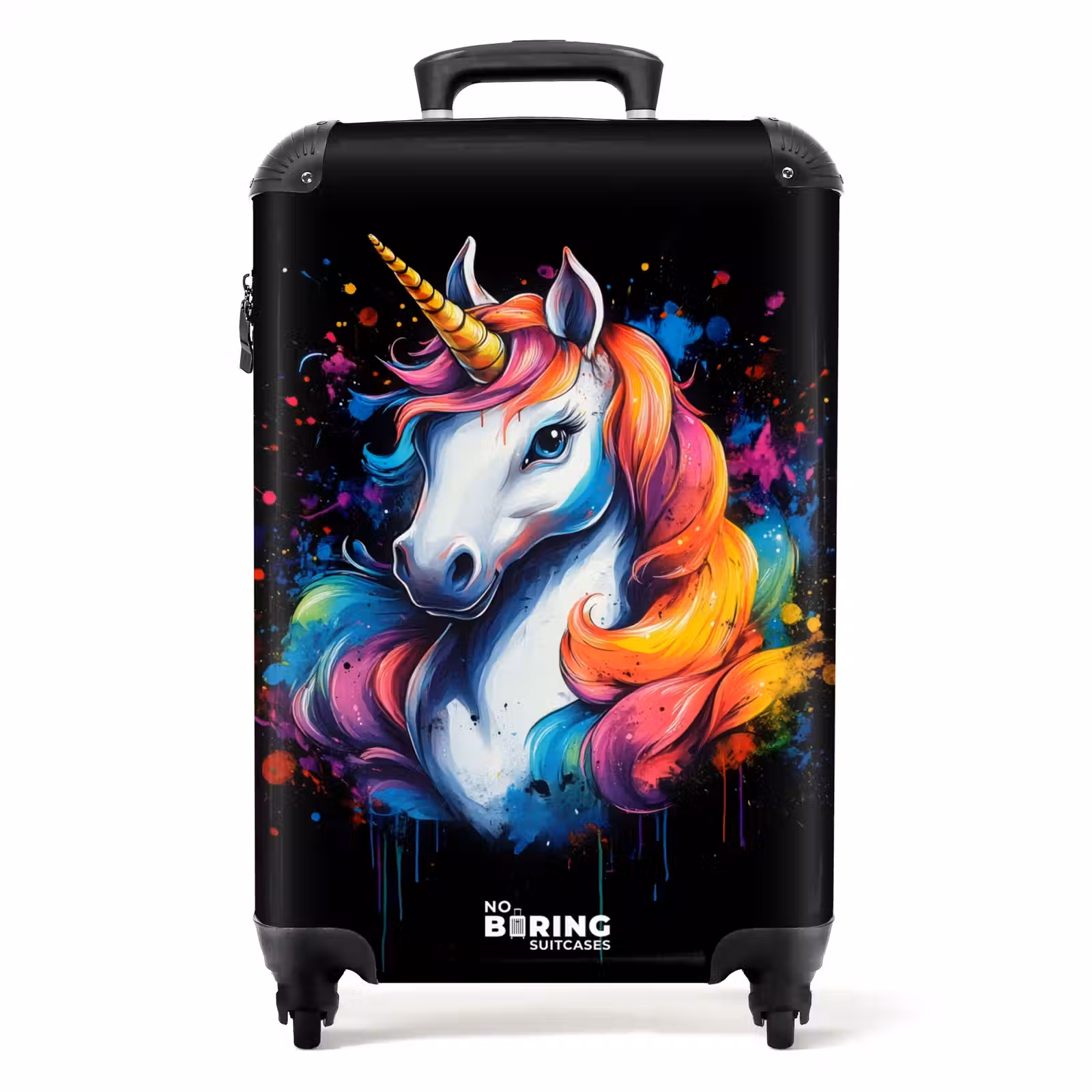 Koffer - Einhorn mit buntem Graffiti — 1