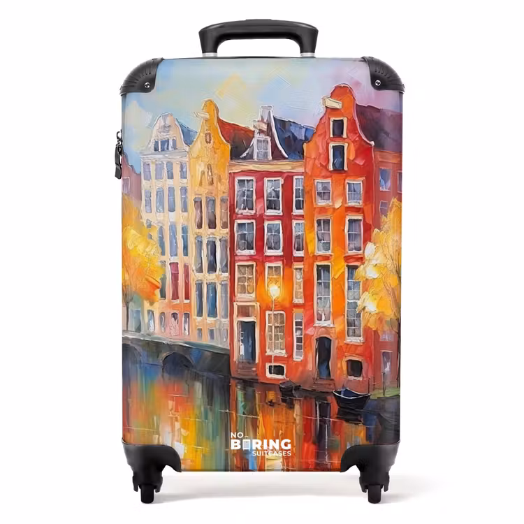 Koffer - Grachtenhäuser - Kunst - Malerei - Amsterdam — 1