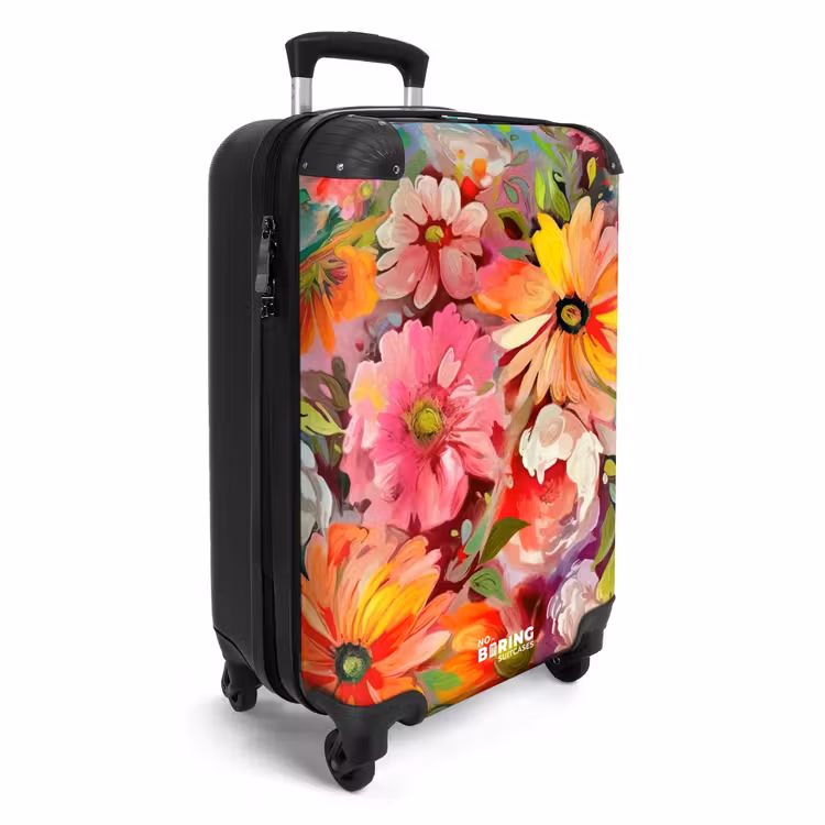 Koffer - Blumen - Kunst - Malerei - Botanisch — 2