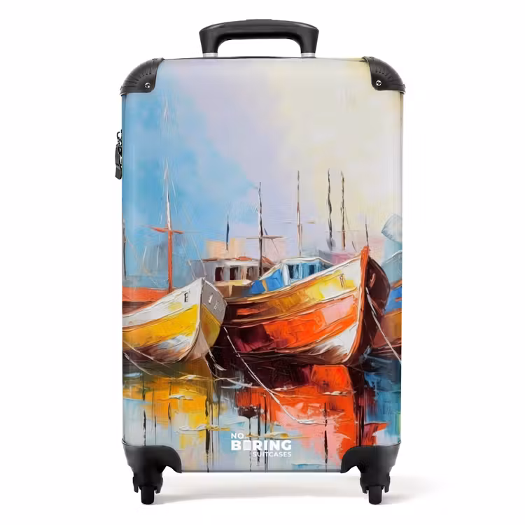 Koffer - Boote - Kunst - Malerei — 1