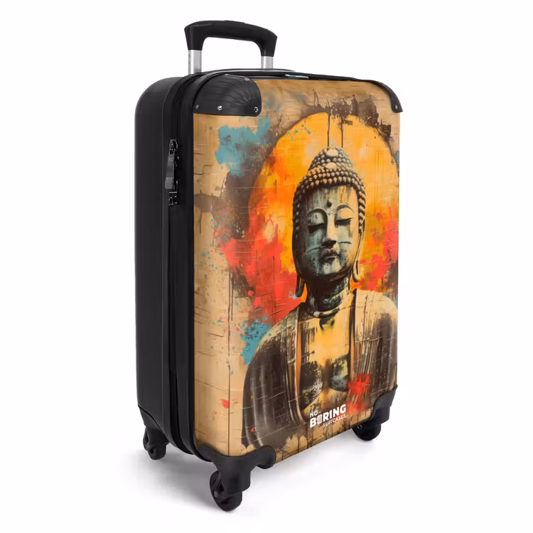 Koffer - Buddha als Straßenkunstwerk — 2