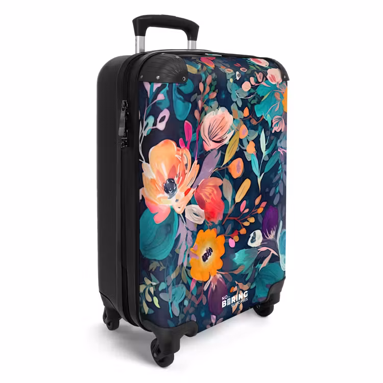 Koffer - Bunt - Blumen - Kunst - Natur - Hippie — 2