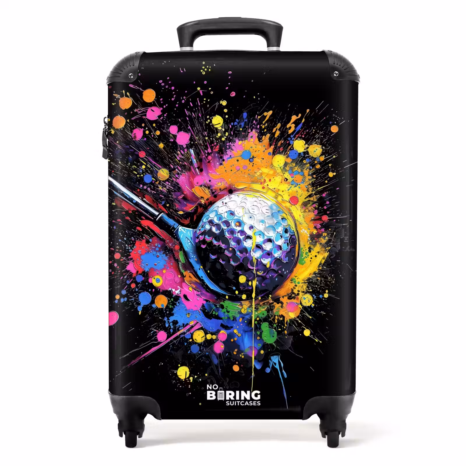 Koffer - Golf mit Graffiti — 1