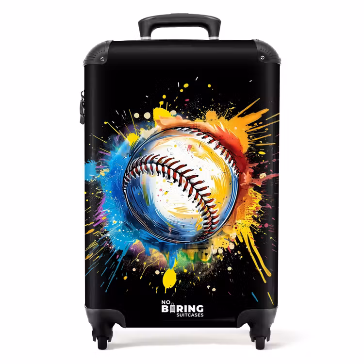 Koffer - Baseball mit Graffiti — 1