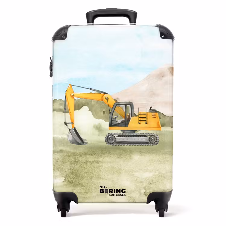 Koffer - Bagger in der Natur — 1