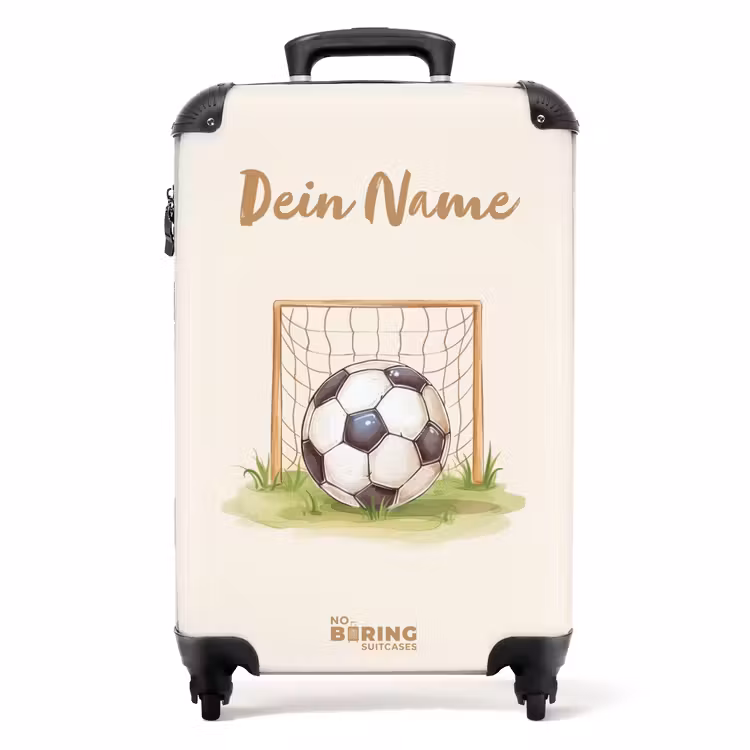 Koffer mit Name - Fussball im Tor — 1