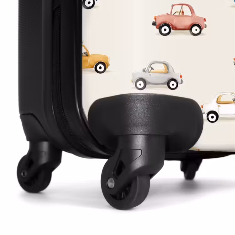 Koffer mit Name - Bunte Retro-Autos — 4