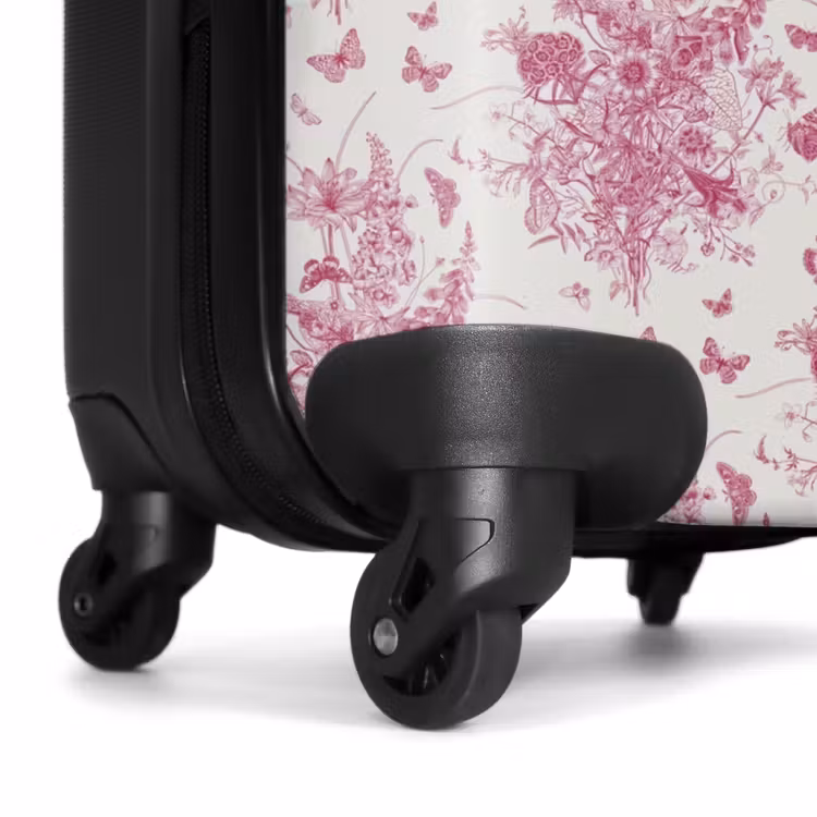 Koffer - Klassischer Blumenstrauß, rosa — 7
