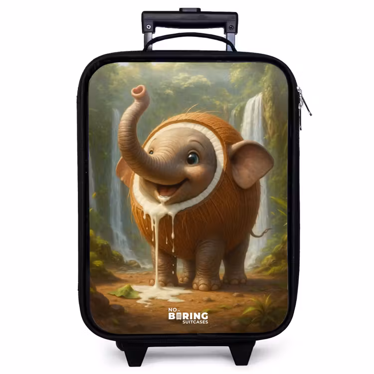 Kinderkoffer - Kokosnuss Elefant — 1