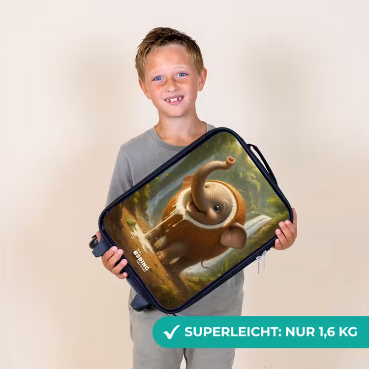 Kinderkoffer - Kokosnuss Elefant — 2
